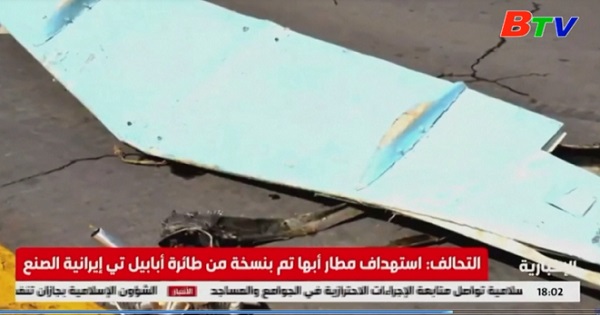 Houthi tấn công vào sân bay quốc tế của Saudi Arabia