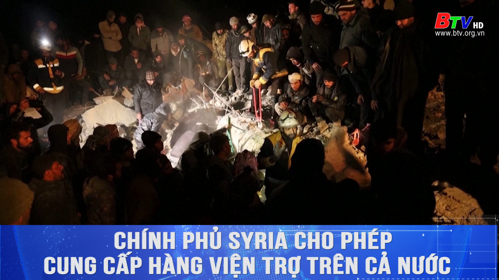 Chính phủ Syria cho phép cung cấp hàng viện trợ trên cả nước