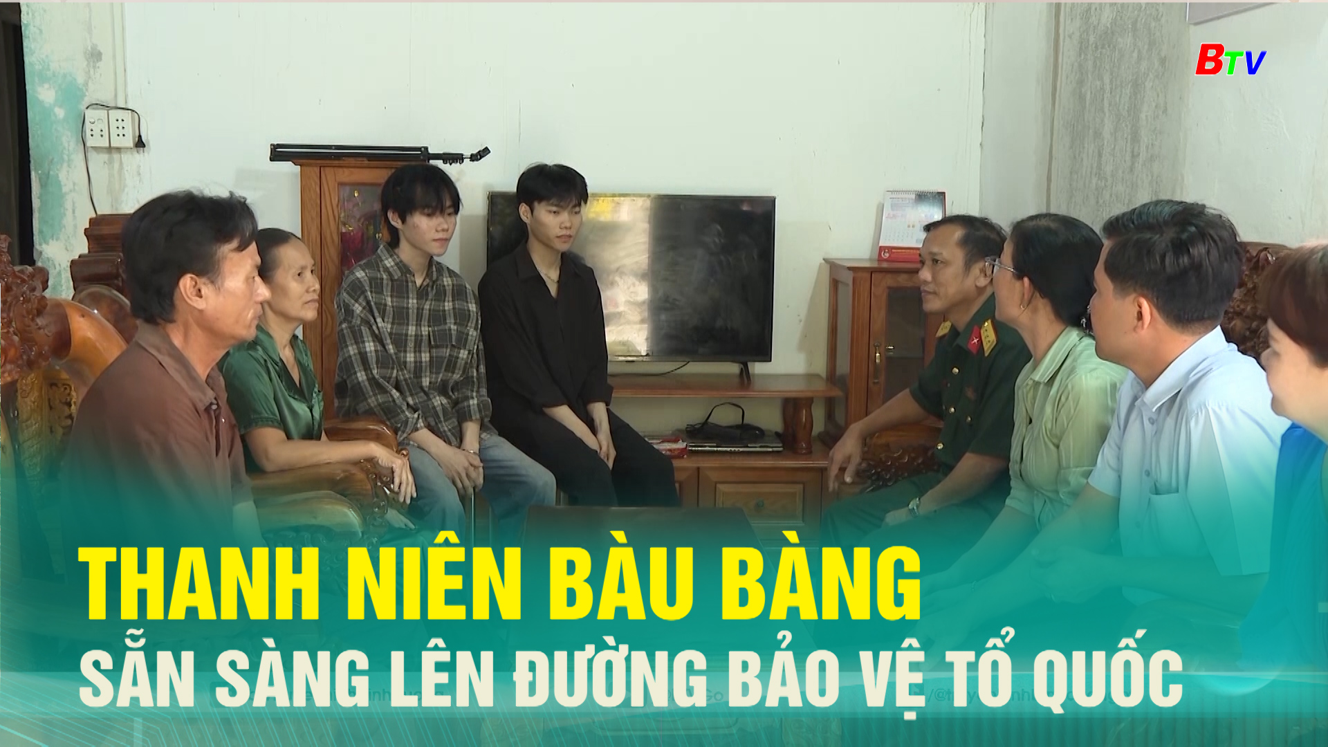 Thanh niên Bàu Bàng sẵn sàng lên đường bảo vệ tổ quốc