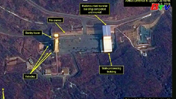 Chuyên gia Mỹ nhận định Triều Tiên chuẩn bị phóng một tên lửa