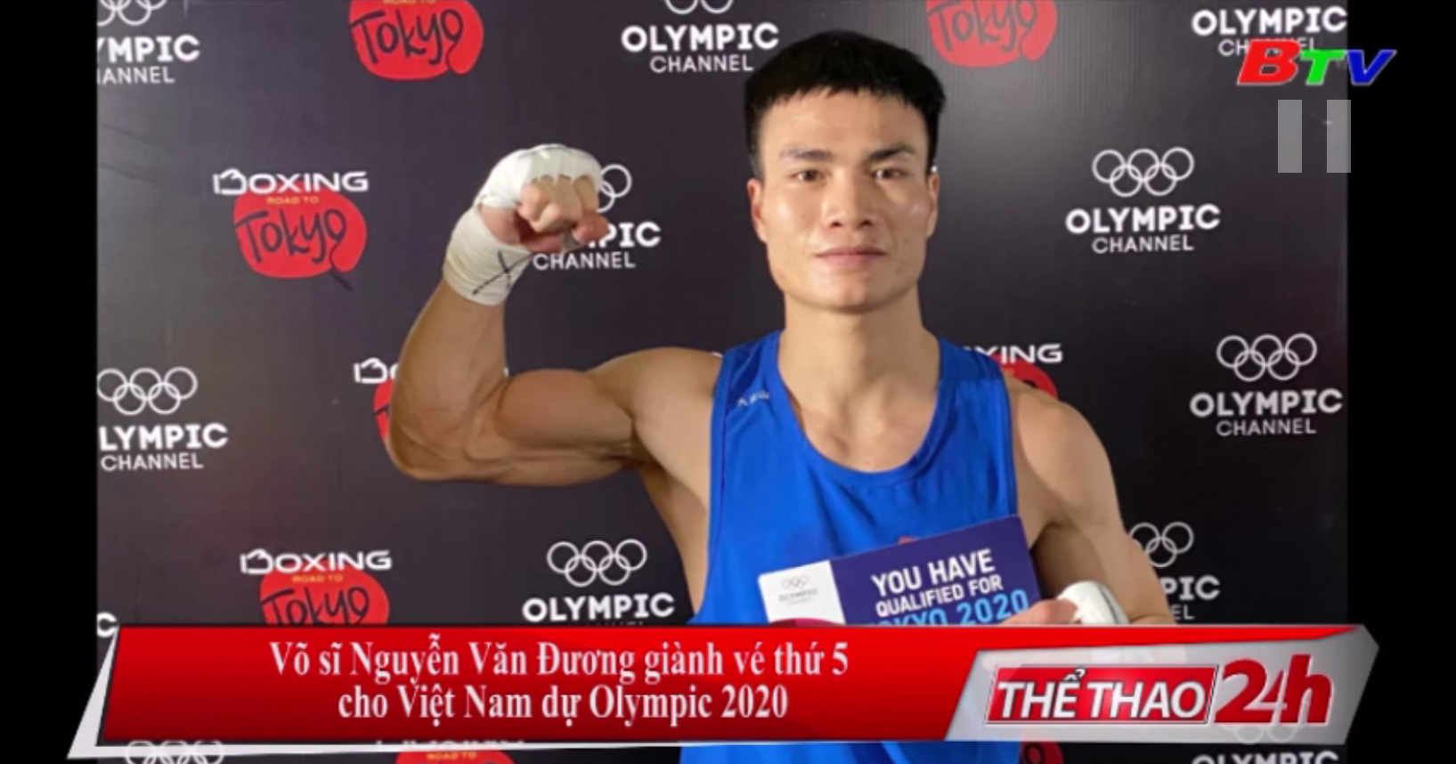 Võ sĩ Nguyễn Văn Đương giành vé thứ 5 cho Việt Nam dự Olympic 2020