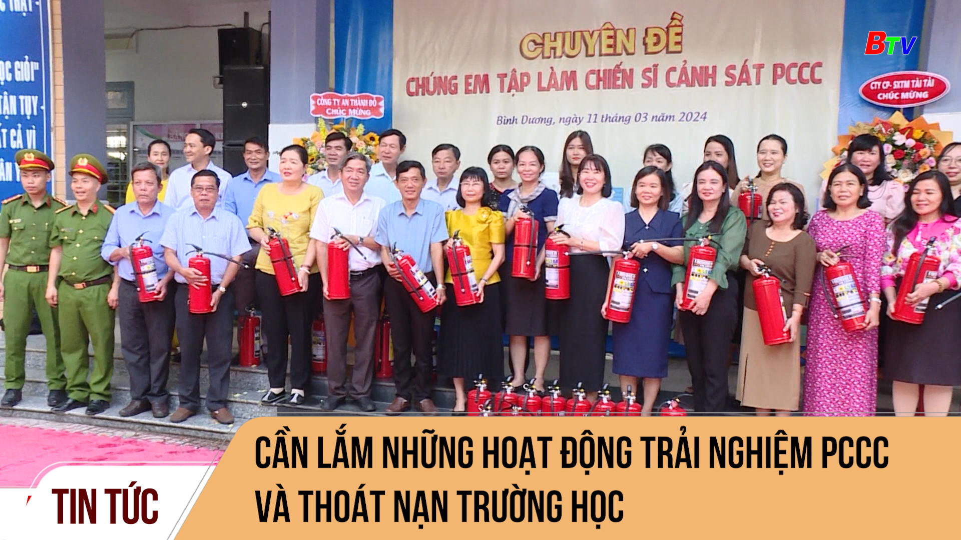 Cần lắm những hoạt động trải nghiệm PCCC và thoát nạn trường học