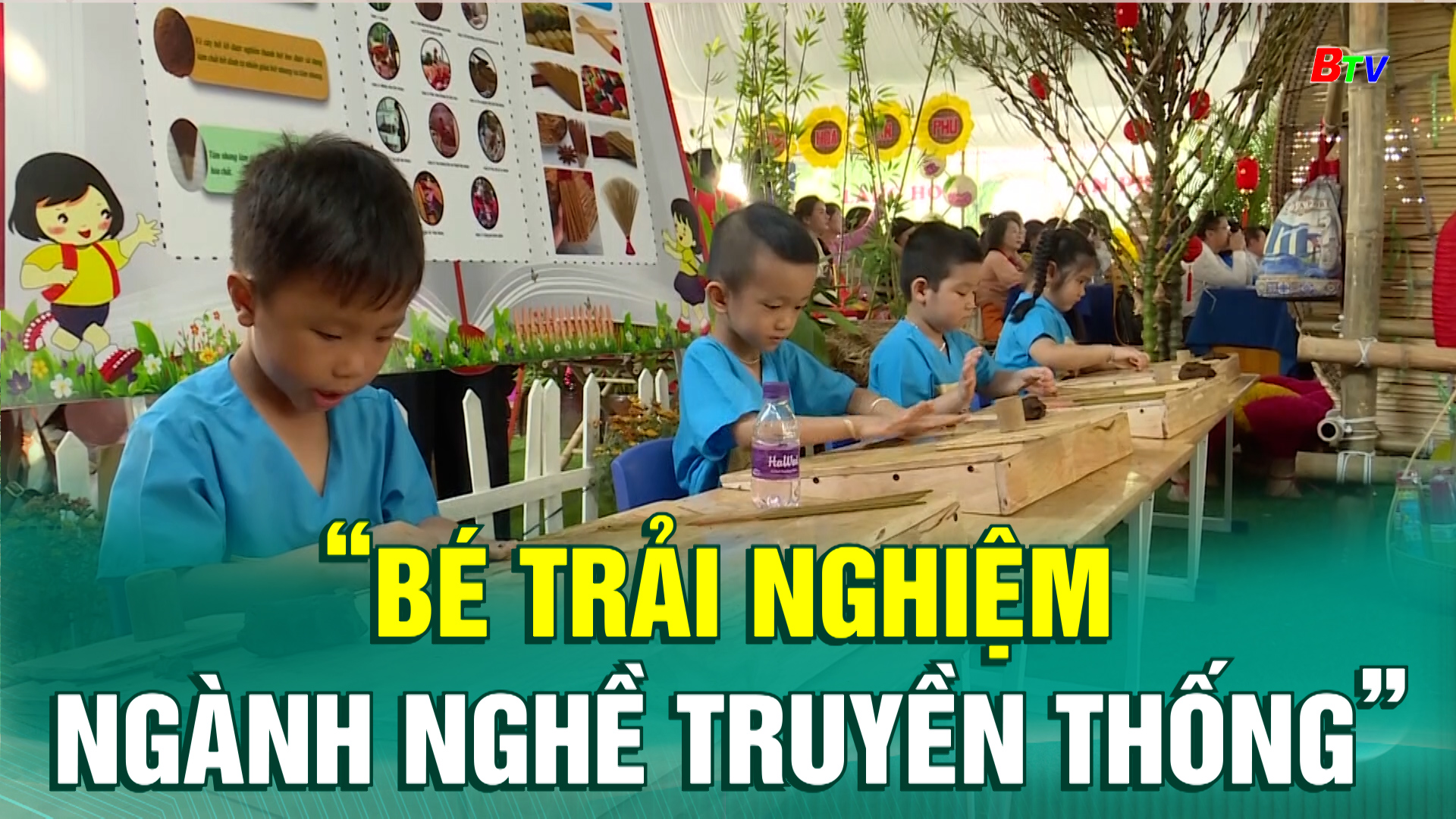 “Bé trải nghiệm ngành nghề truyền thống”