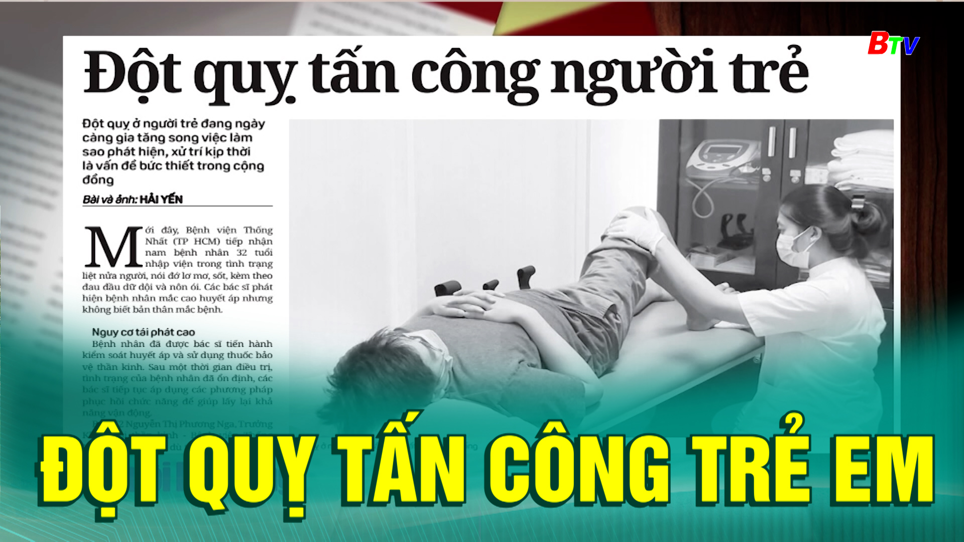 Đột quỵ tấn công trẻ em