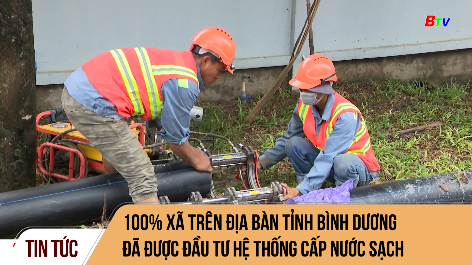 100% xã trên địa bàn tỉnh Bình Dương đã được đầu tư hệ thống cấp nước sạch