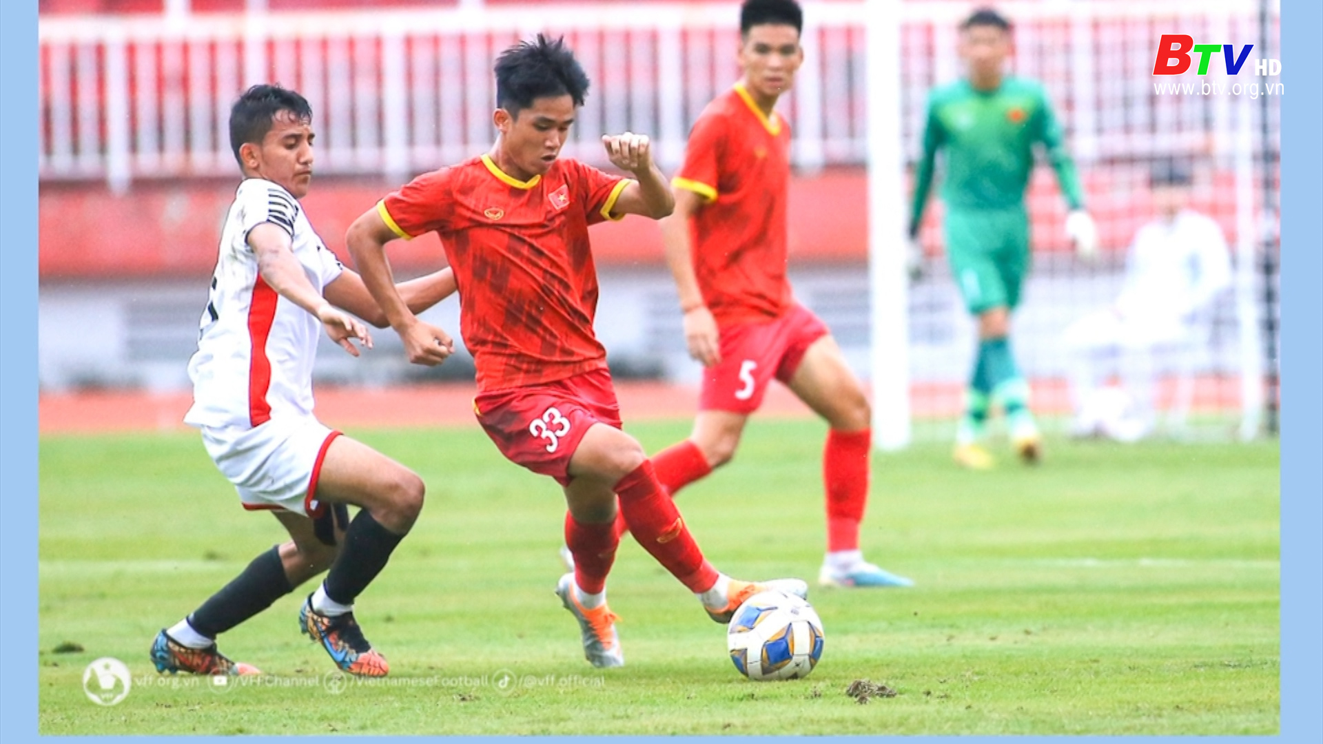 Đội U17 Việt Nam thua trận giao hữu với U17 Yemen