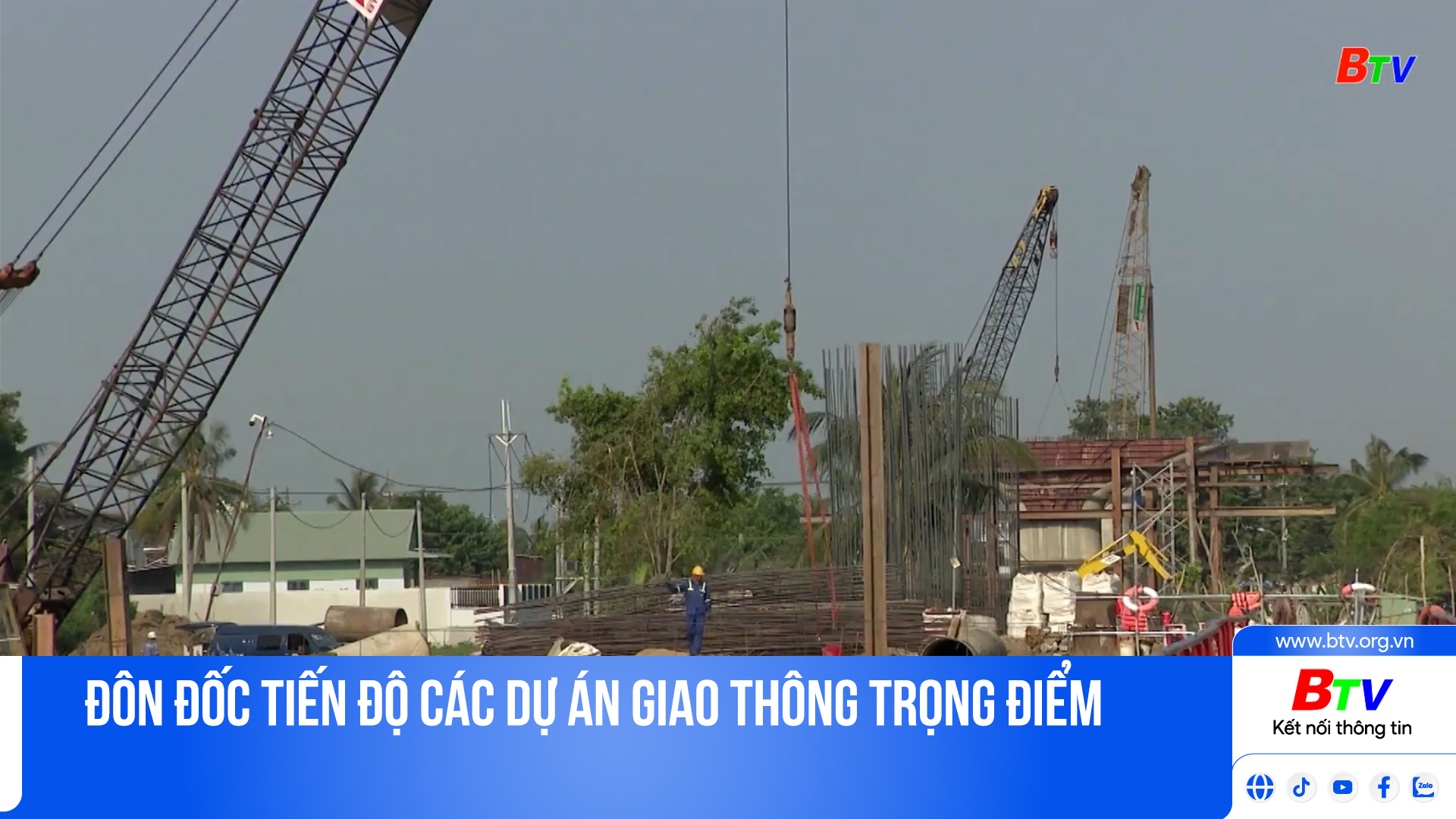 Đôn đốc tiến độ các dự án giao thông trọng điểm