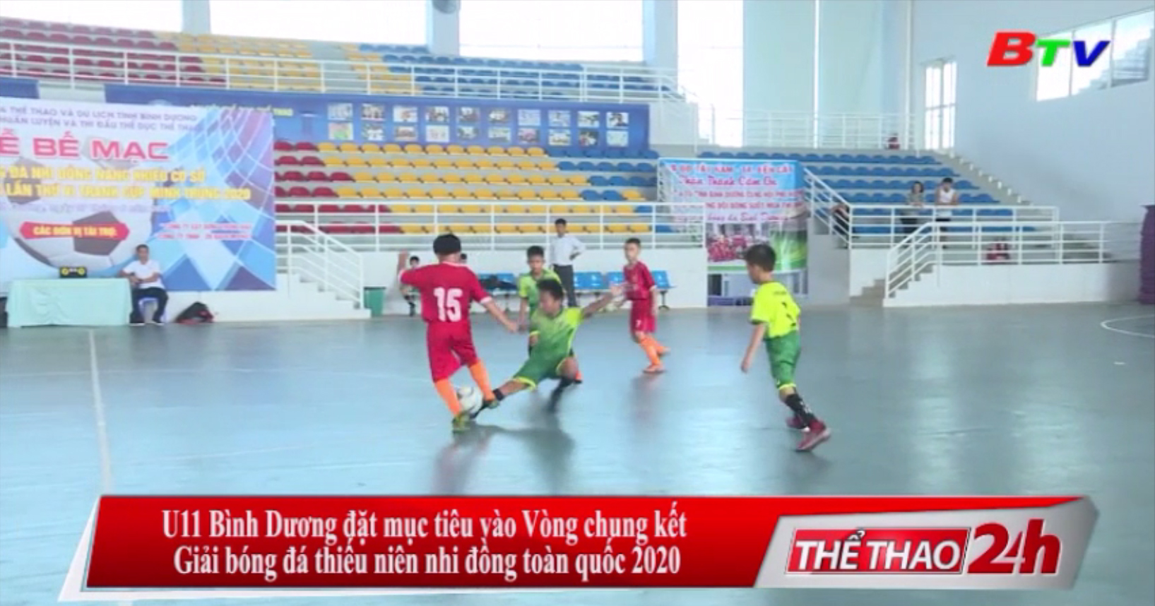 U11 Bình Dương đặt mục tiêu vào Vòng chung kết Giải bóng đá thiếu niên nhi đồng toàn quốc 2020