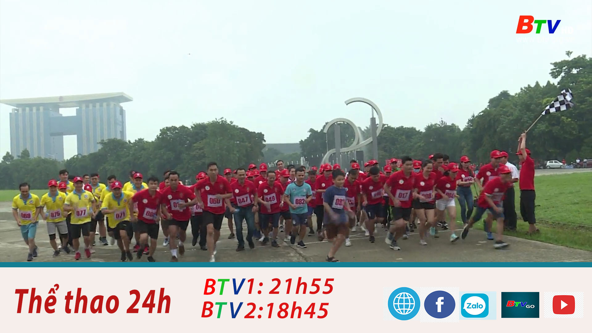 Hội thao các Đài PT-TH miền Đông Nam bộ sôi nổi với nội dung mini Marathon