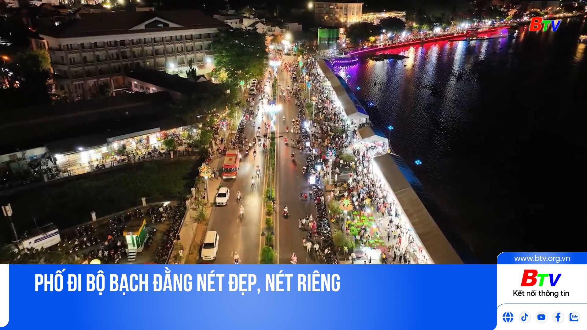 Phố đi bộ Bạch Đằng nét đẹp, nét riêng