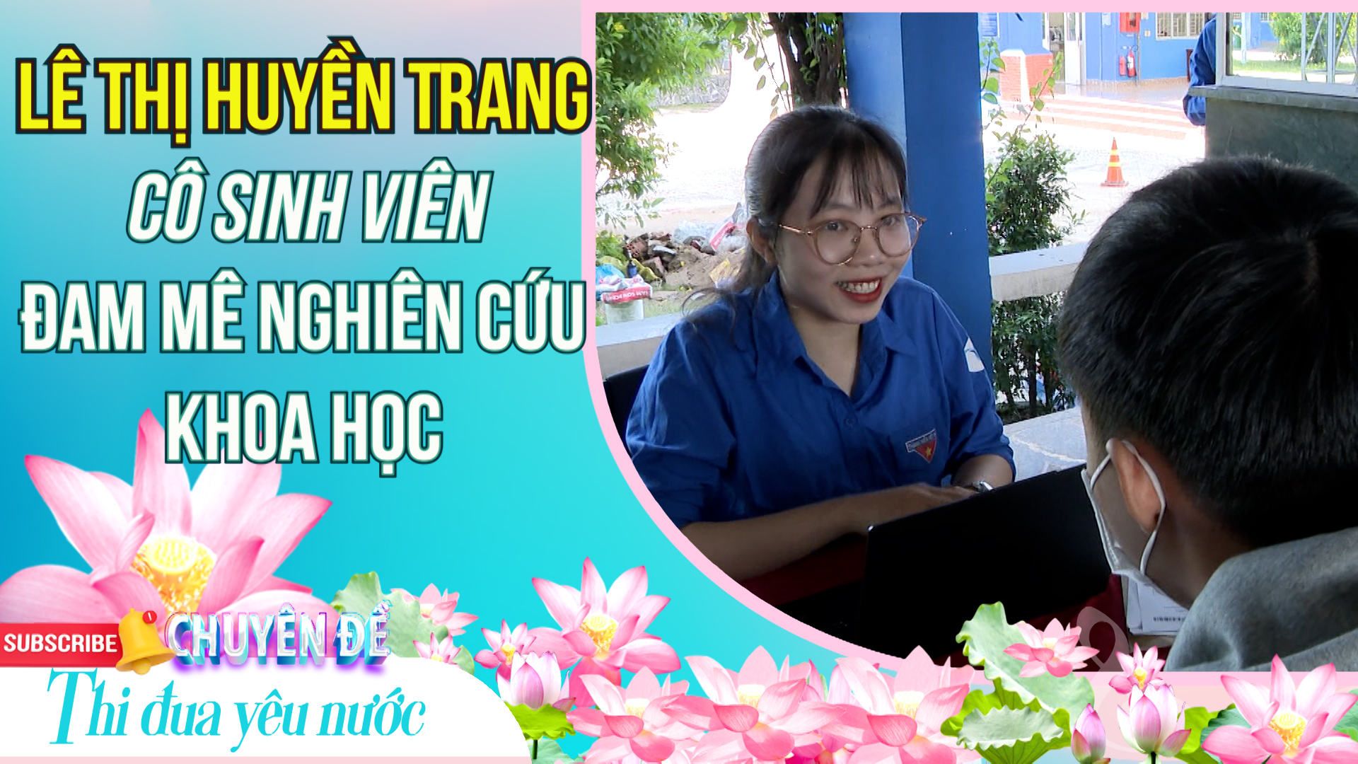 Cô sinh viên đam mê nghiên cứu khoa học