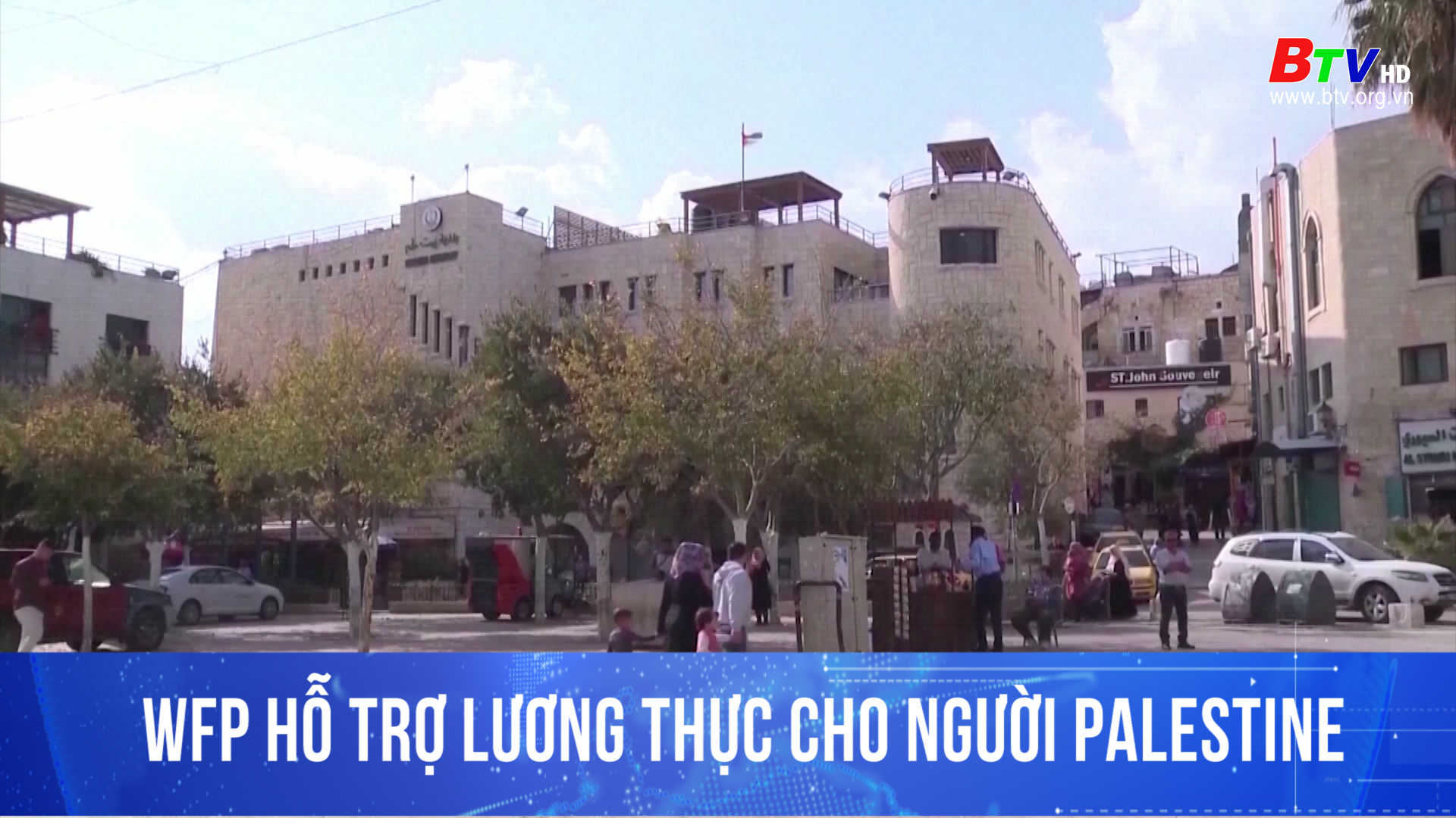 WFP hỗ trợ lương thực cho người Palestine