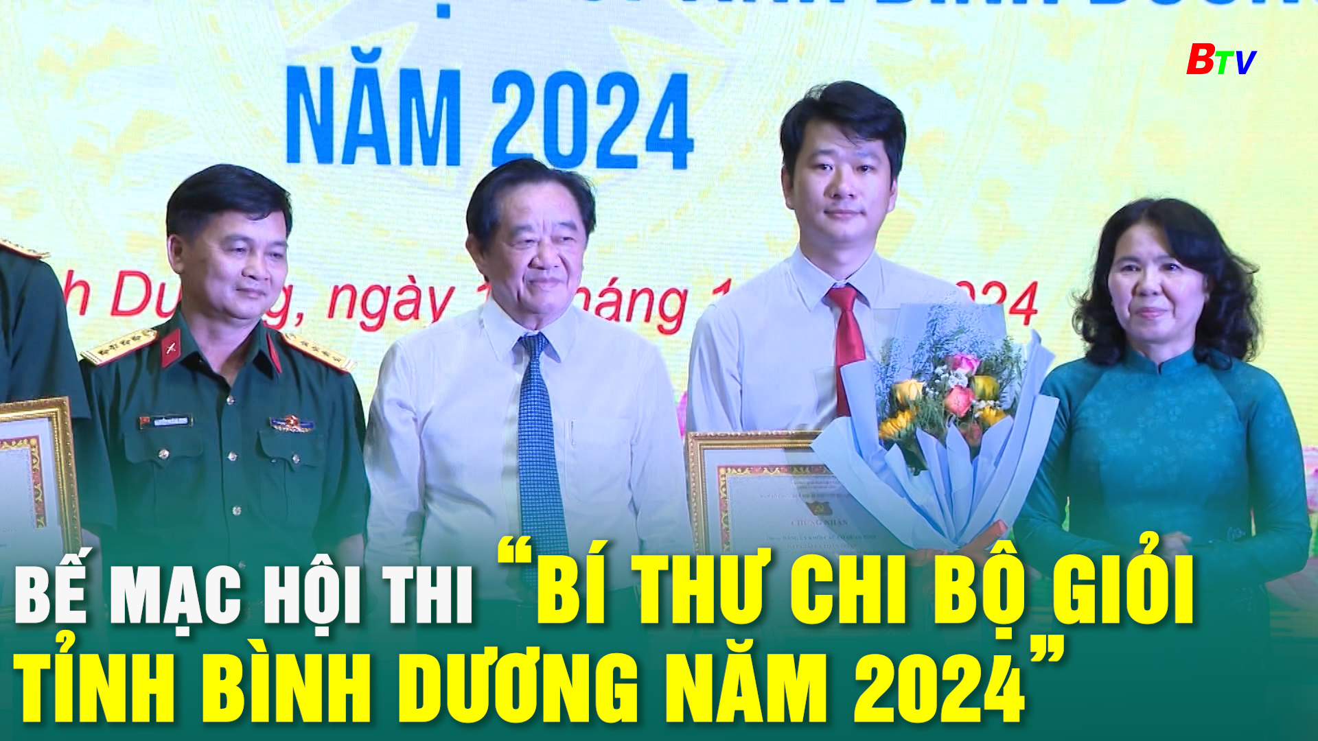 Bế mạc hội thi “Bí thư chi bộ giỏi tỉnh Bình Dương năm 2024”