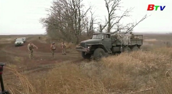 Ukraine rút quân giai đoạn cuối tại vùng xung đột miền Đông