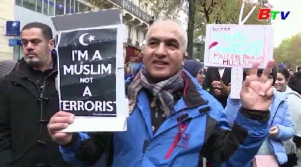 Pháp - Tuần hành tại Paris phản đối phân biệt đối xử với người Hồi giáo