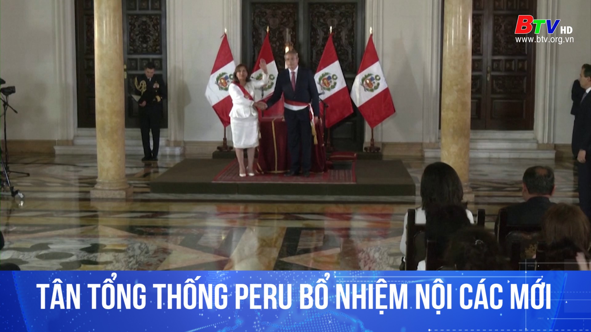 Tân Tổng thống Peru bổ nhiệm nội các mới