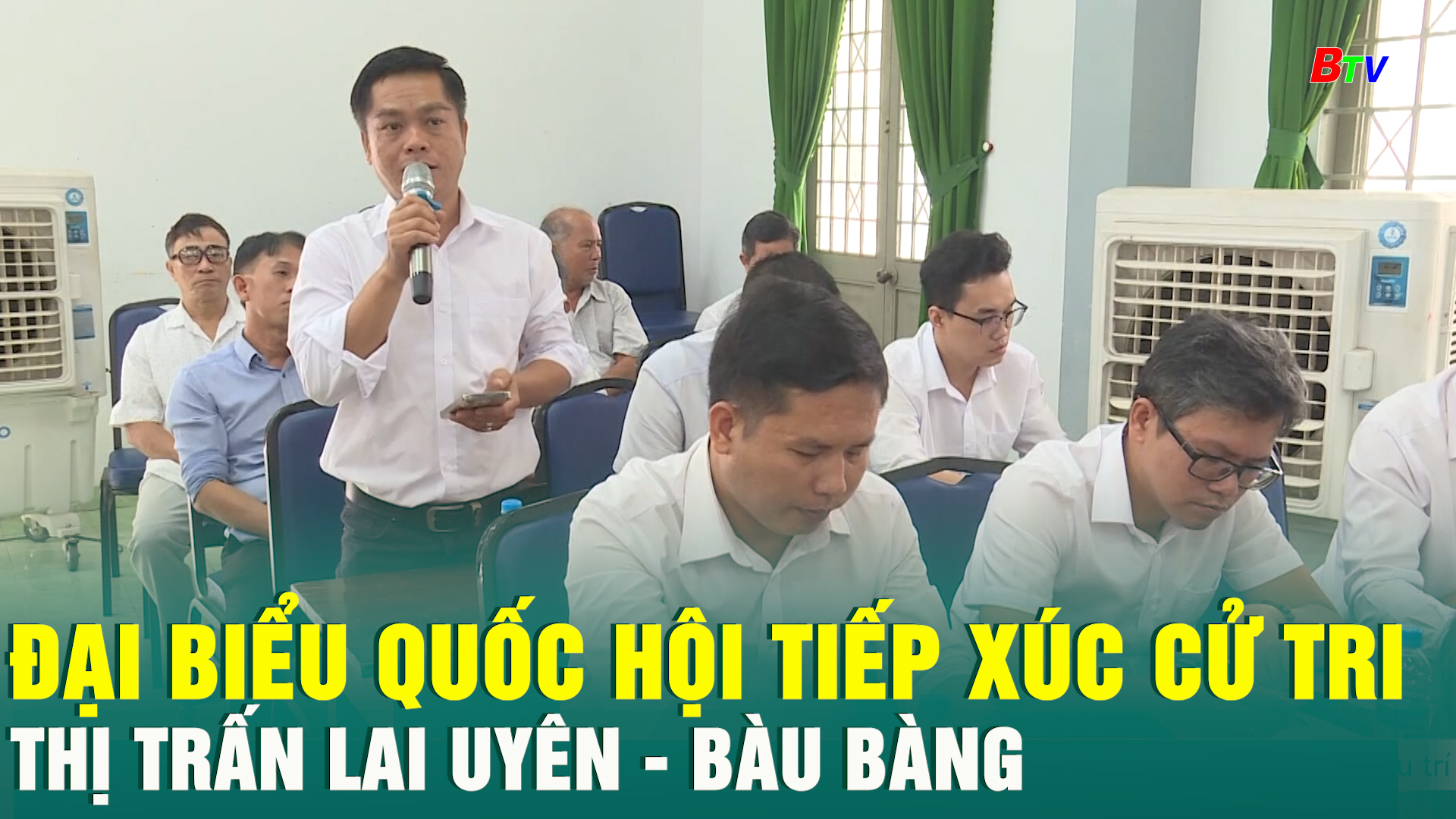 Đại biểu Quốc hội tiếp xúc cử tri thị trấn Lai Uyên – Bàu Bàng