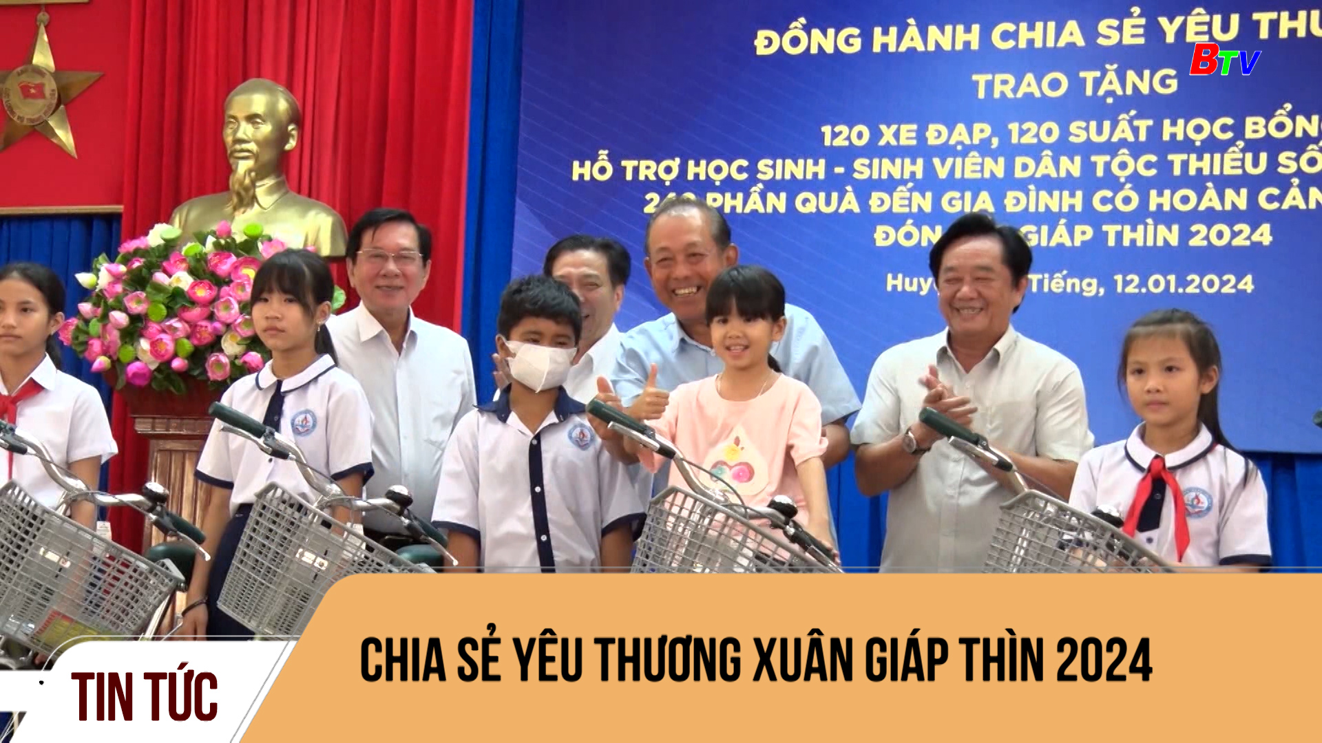 Chia sẻ yêu thương xuân Giáp Thìn 2024