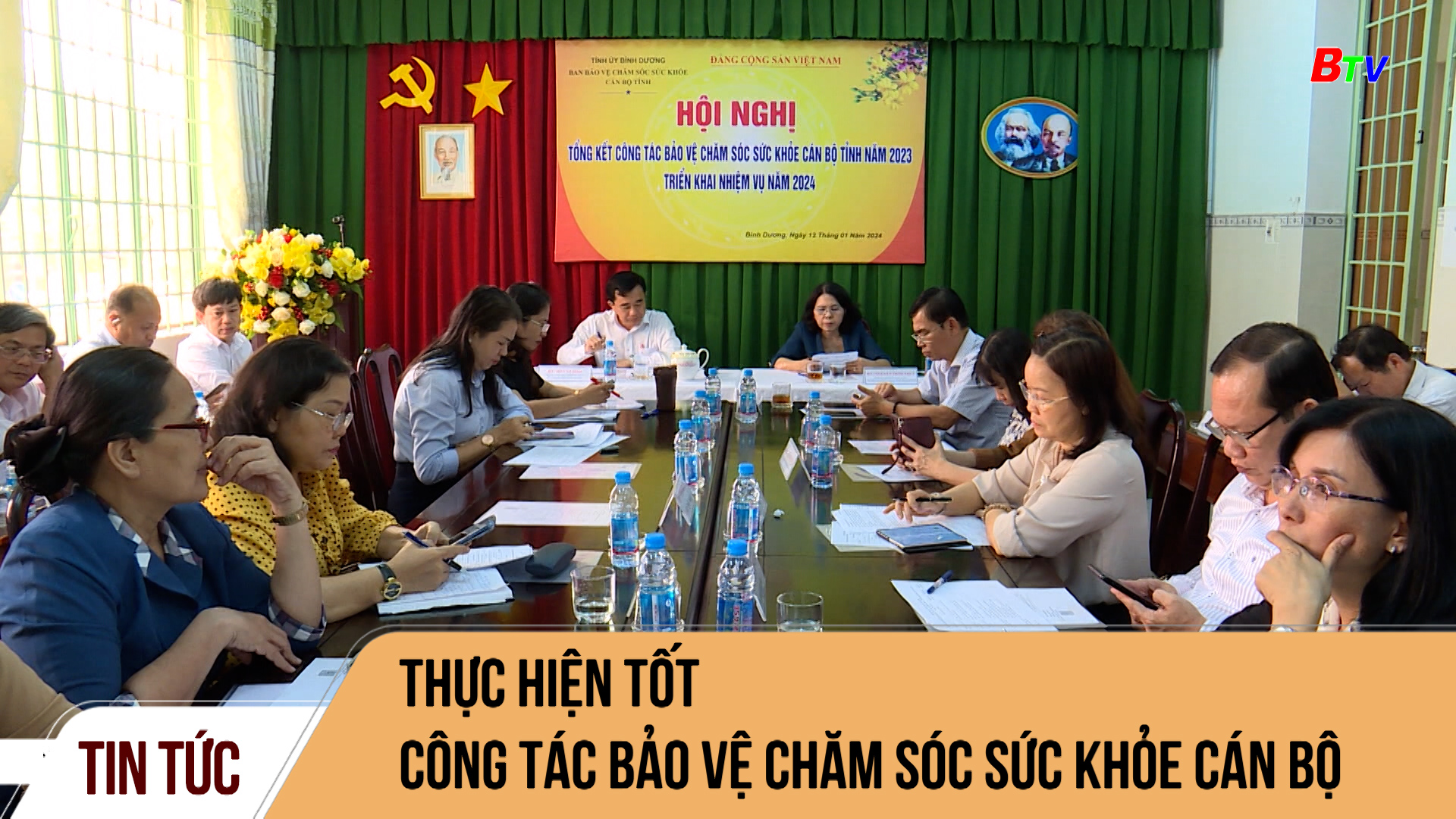 Thực hiện tốt công tác bảo vệ chăm sóc sức khỏe cán bộ