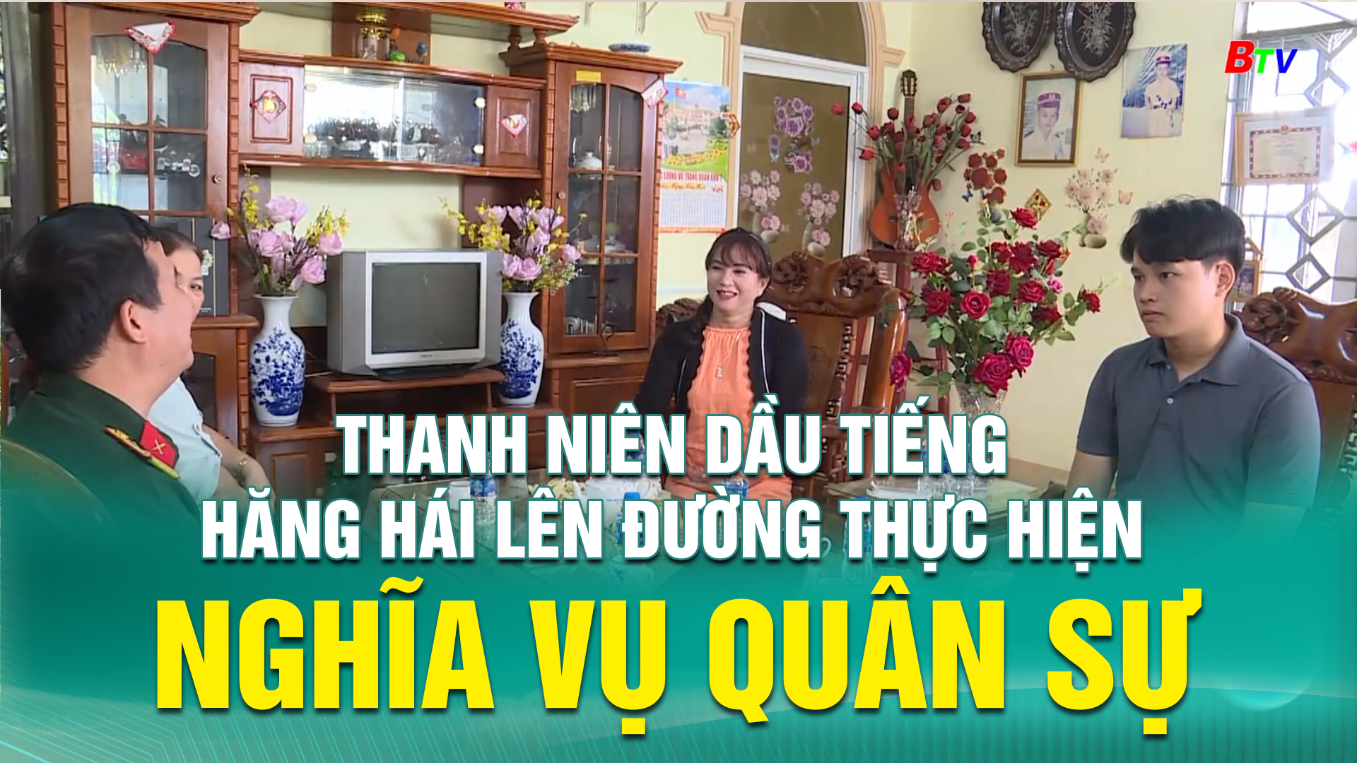 Thanh niên Dầu Tiếng hăng hái lên đường thực hiện nghĩa vụ quân sự 