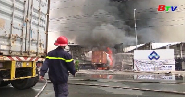 Một số doanh nghiệp thiệt hại sau vụ cháy tại khu công nghiệp Sóng Thần 2