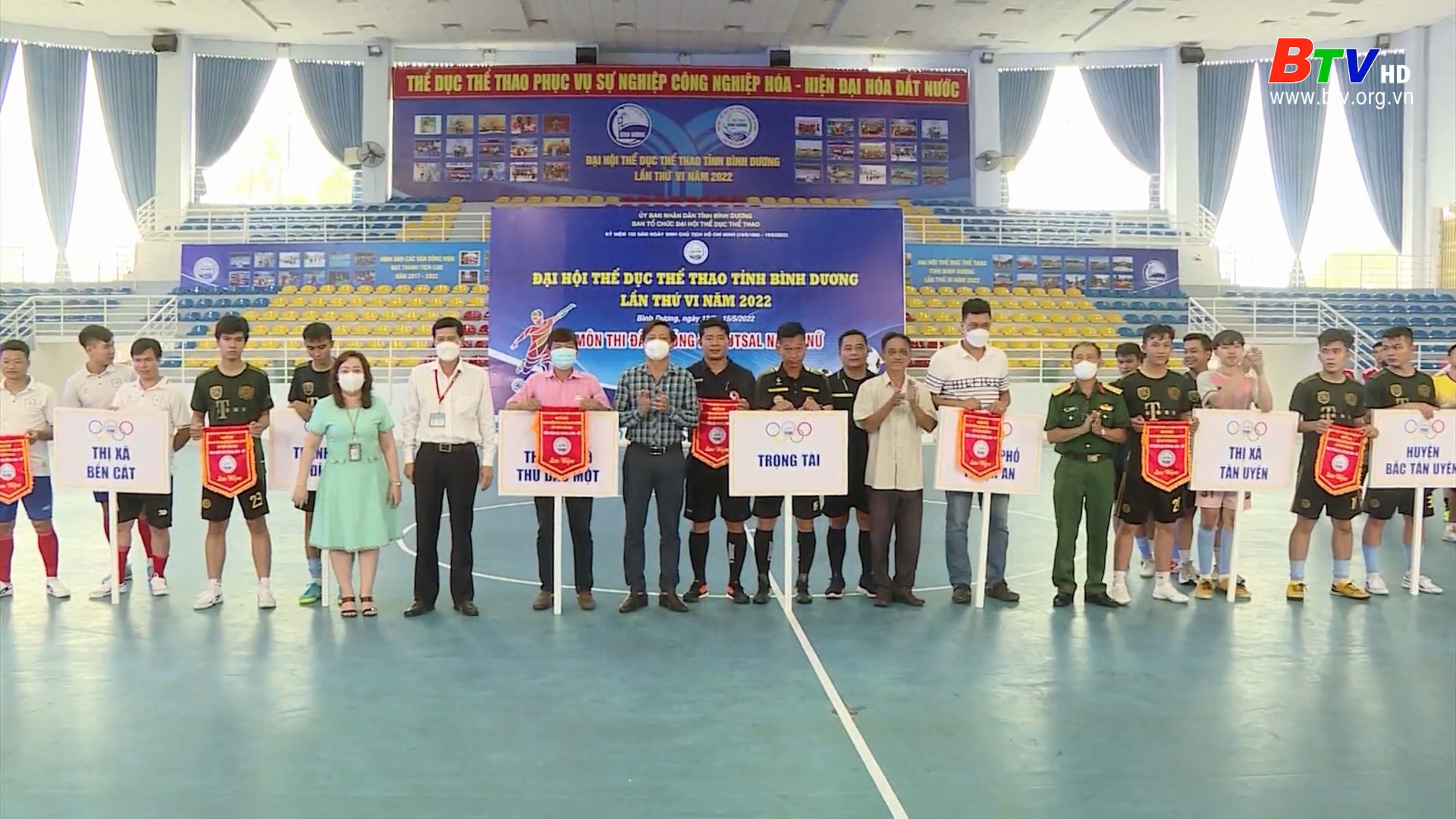 Futsal - Môn bóng đá duy nhất Đại hội TDTT tỉnh Bình Dương