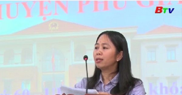 	UBND huyện Phú Giáo tổ chức phiên họp lần thứ 61 khóa IV, nhiệm kỳ 2016-2021