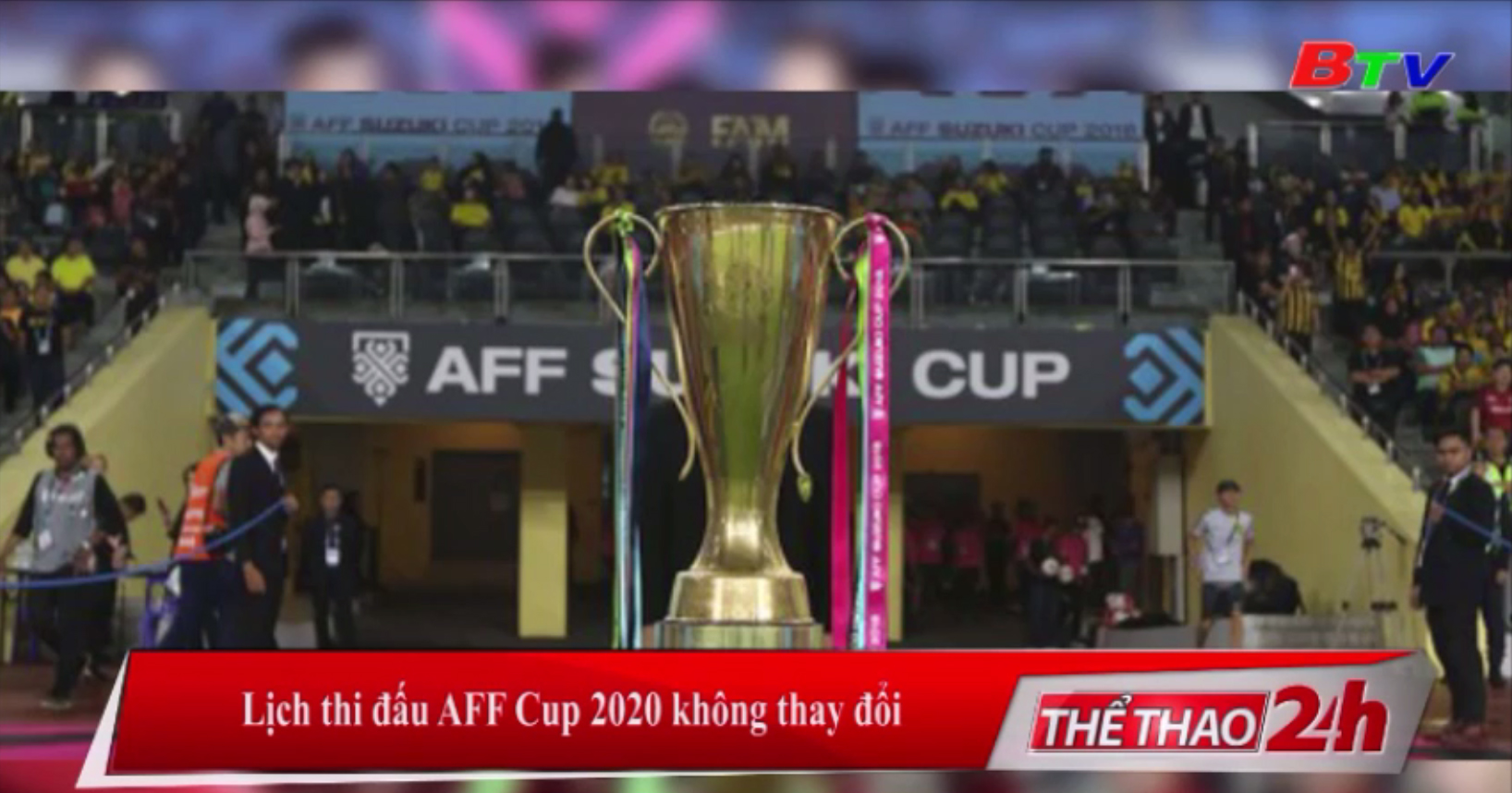 Lịch thi đấu AFF Cup 2020 không thay đổi