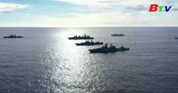 Hải quân Nga tiến hành diễn tập ở Thái Bình Dương