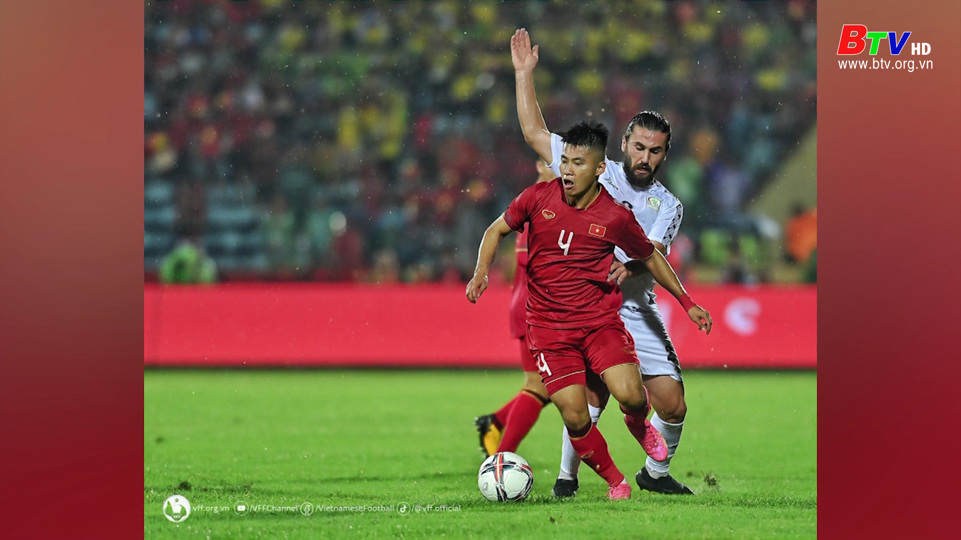 Đội tuyển Việt Nam thắng đội tuyển Palestine 2-0 trong trận giao hữu
