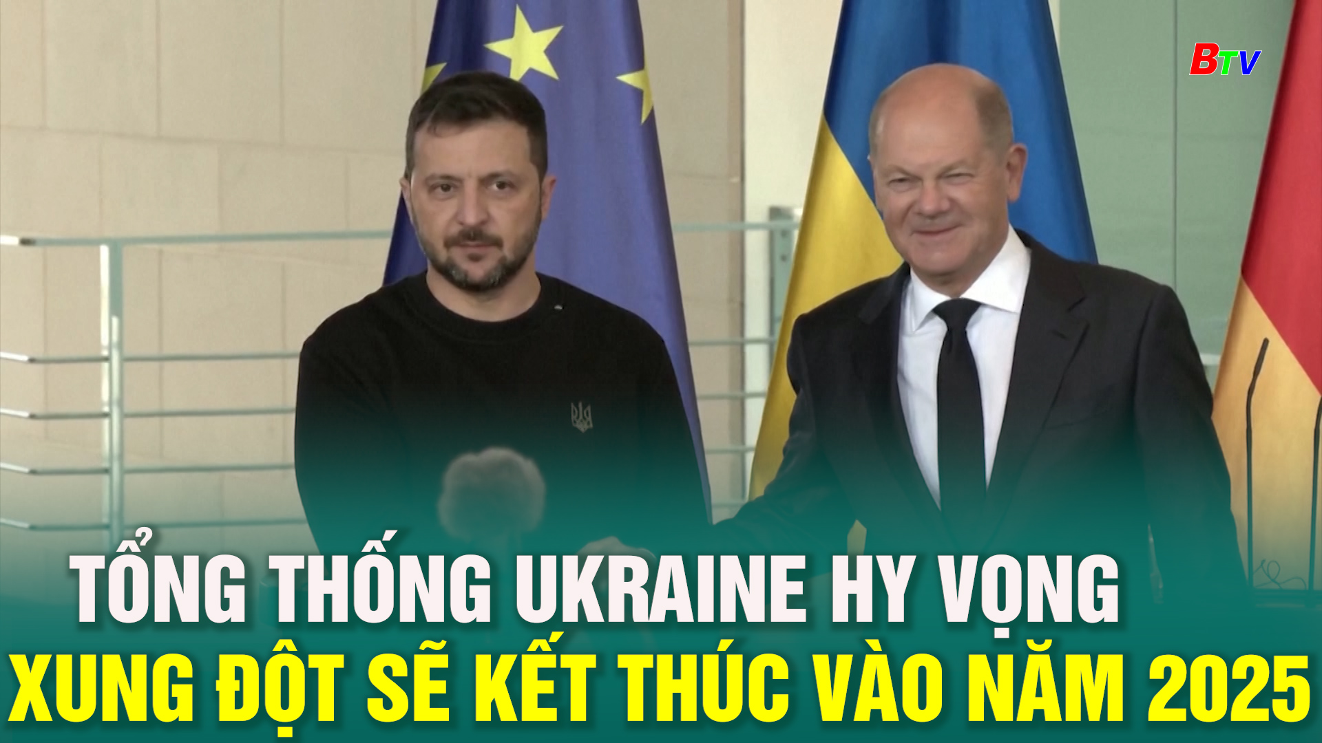 Tổng thống Ukraine hy vọng xung đột sẽ kết thúc vào năm 2025