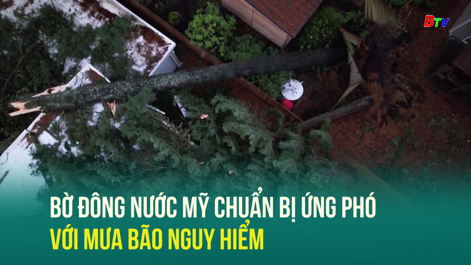 Bờ đông nước Mỹ chuẩn bị ứng phó với mưa bão nguy hiểm