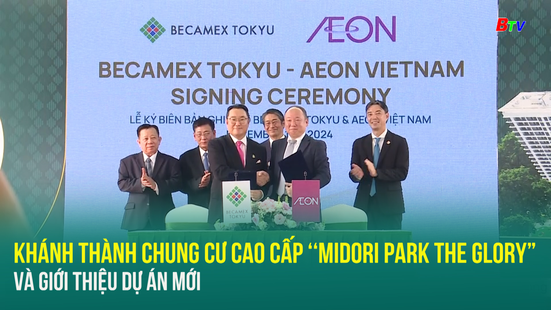 Khánh thành chung cư cao cấp ‘‘Midori Park The Glory” và giới thiệu dự án mới