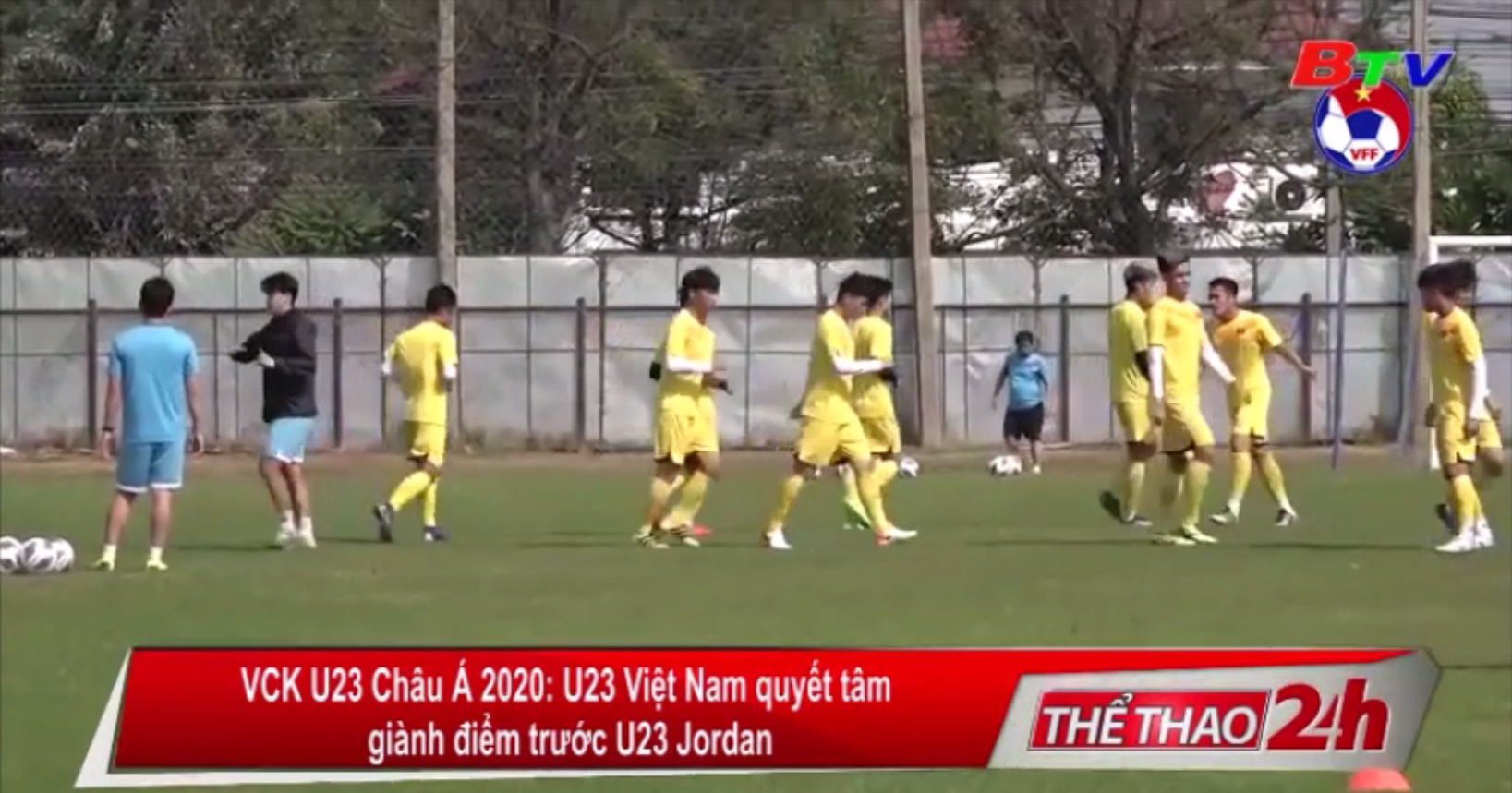 VCK U23 châu Á 2020 - U23 Việt Nam quyết tâm giành điểm trước U23 Jordan