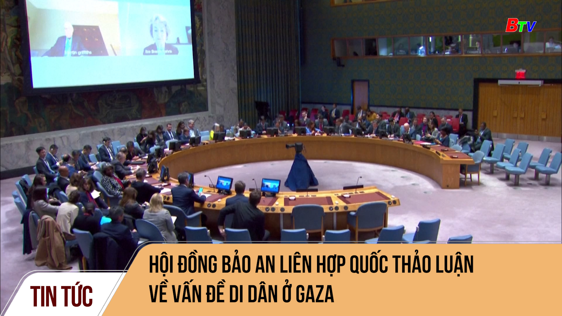 Hội đồng Bảo an Liên hợp quốc thảo luận về vấn đề di dân ở Gaza