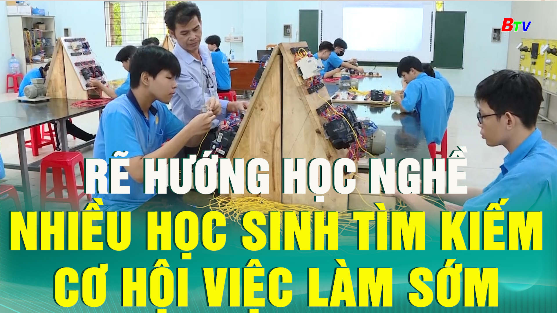 Rẽ hướng học nghề, nhiều học sinh tìm kiếm cơ hội việc làm sớm