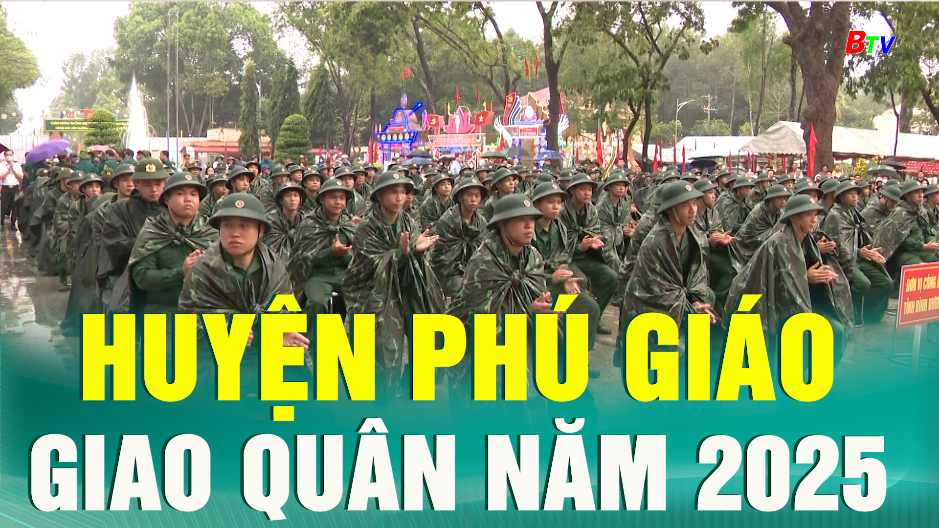 Huyện Phú Giáo giao quân năm 2025