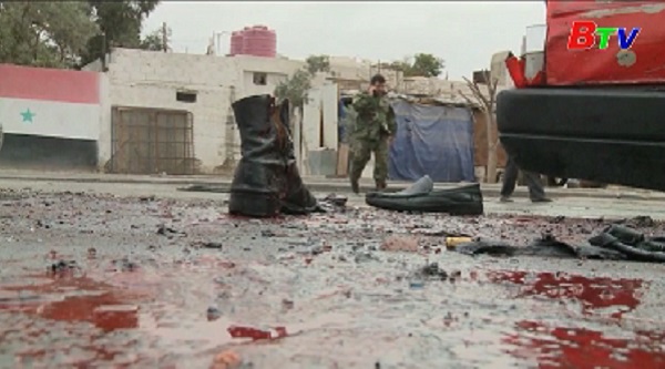Nhiều người Iraq thiệt mạng trong vụ đánh bom ở Damascus