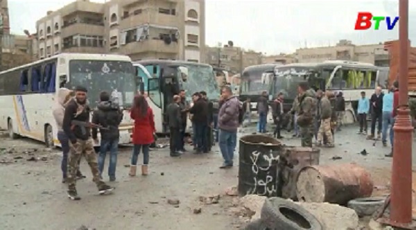 Số nạn nhân thiệt mạng trong vụ đánh bom ở thủ đô Syria tăng cao