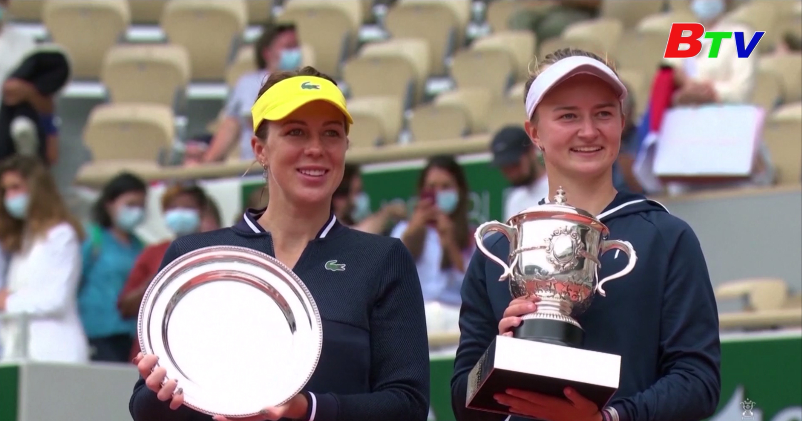 Barbora Krejcikova vô địch Giải Quần vợt Pháp mở rộng