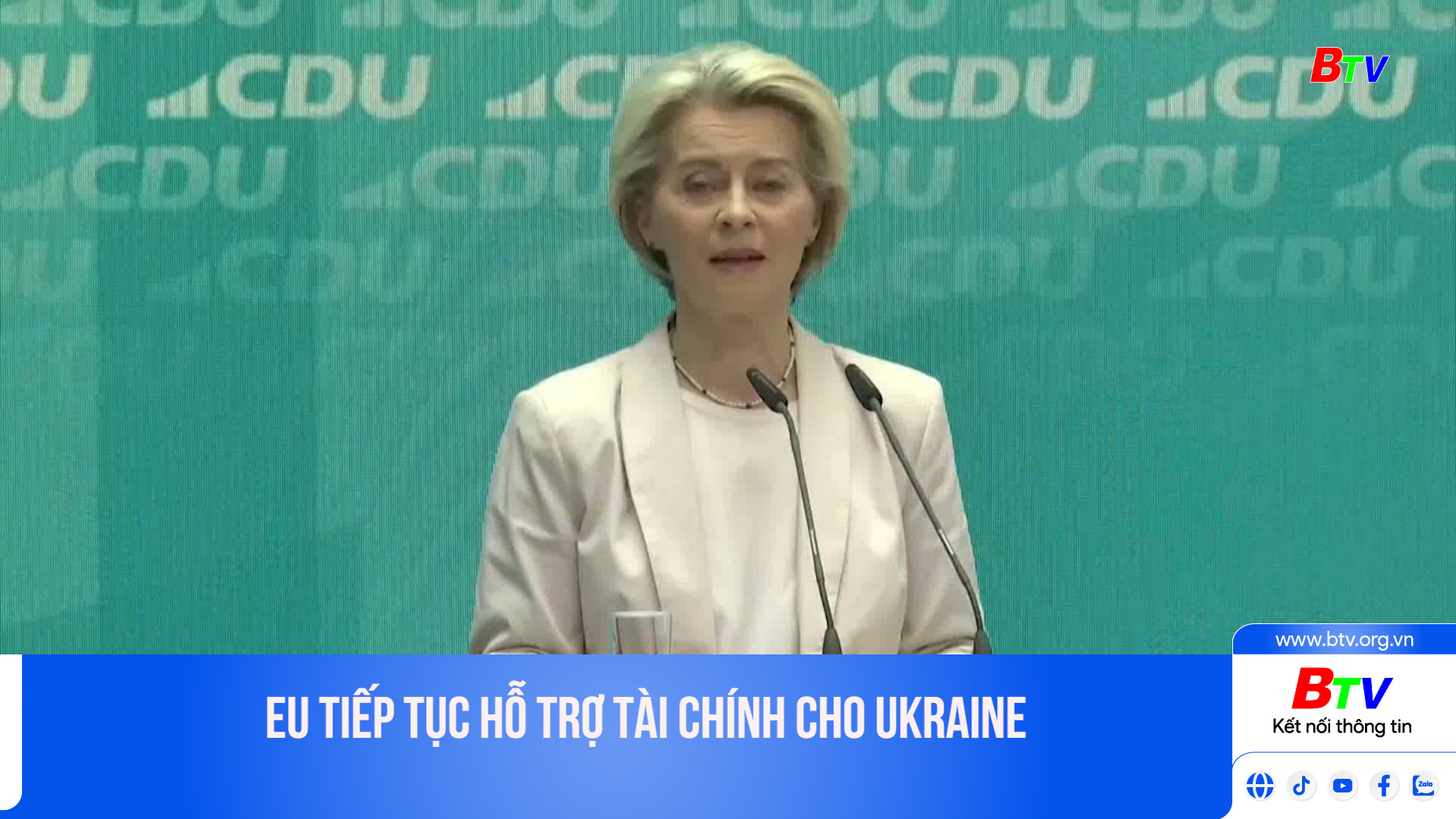 EU tiếp tục hỗ trợ tài chính cho Ukraine