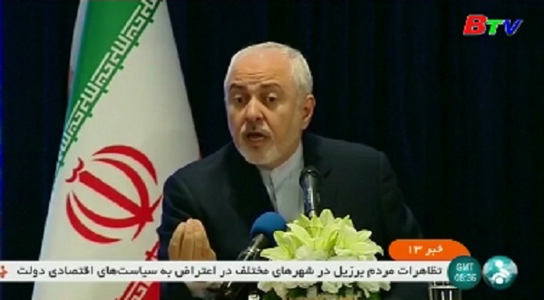 Mỹ không áp đặt trừng phạt Ngoại trưởng Iran vào thời điểm hiện nay