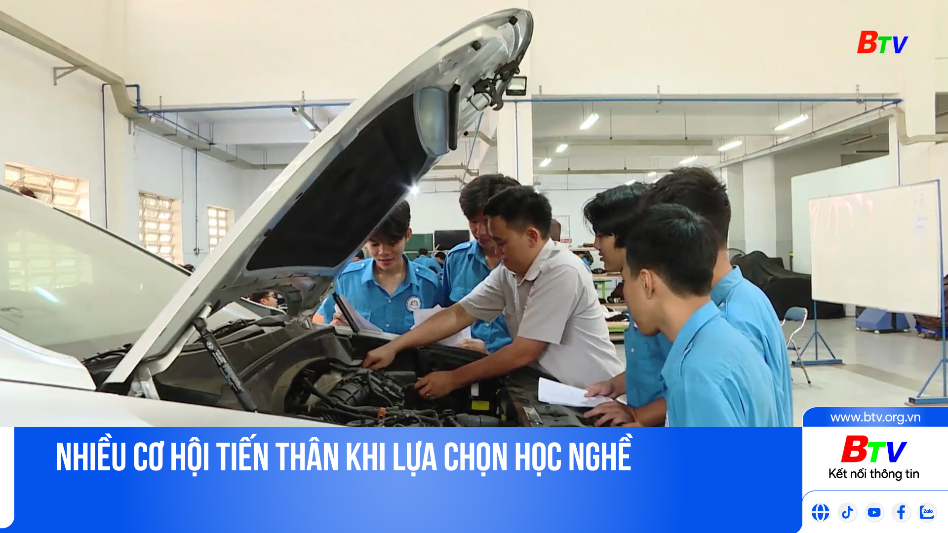 Nhiều cơ hội tiến thân khi lựa chọn học nghề