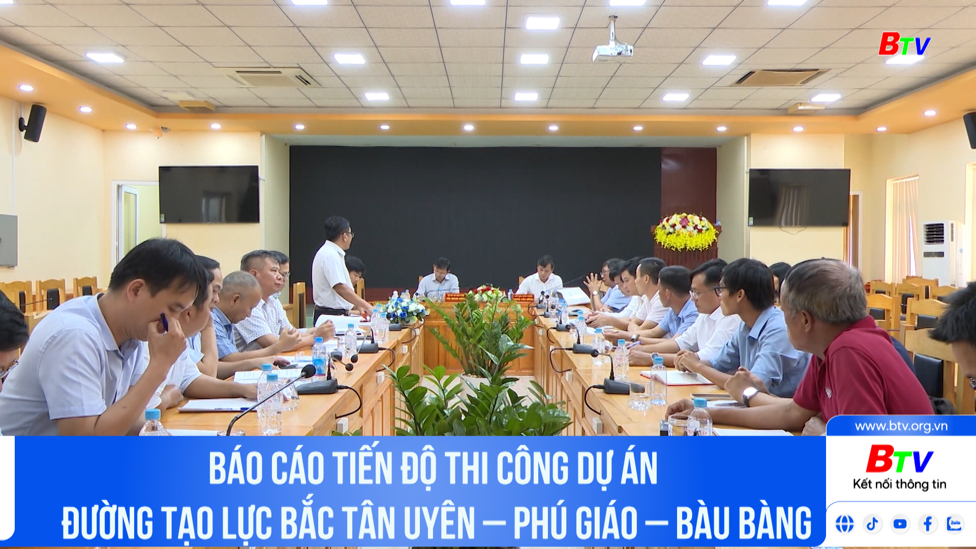 Báo cáo tiến độ thi công dự án đường tạo lực Bắc Tân Uyên – Phú Giáo – Bàu Bàng