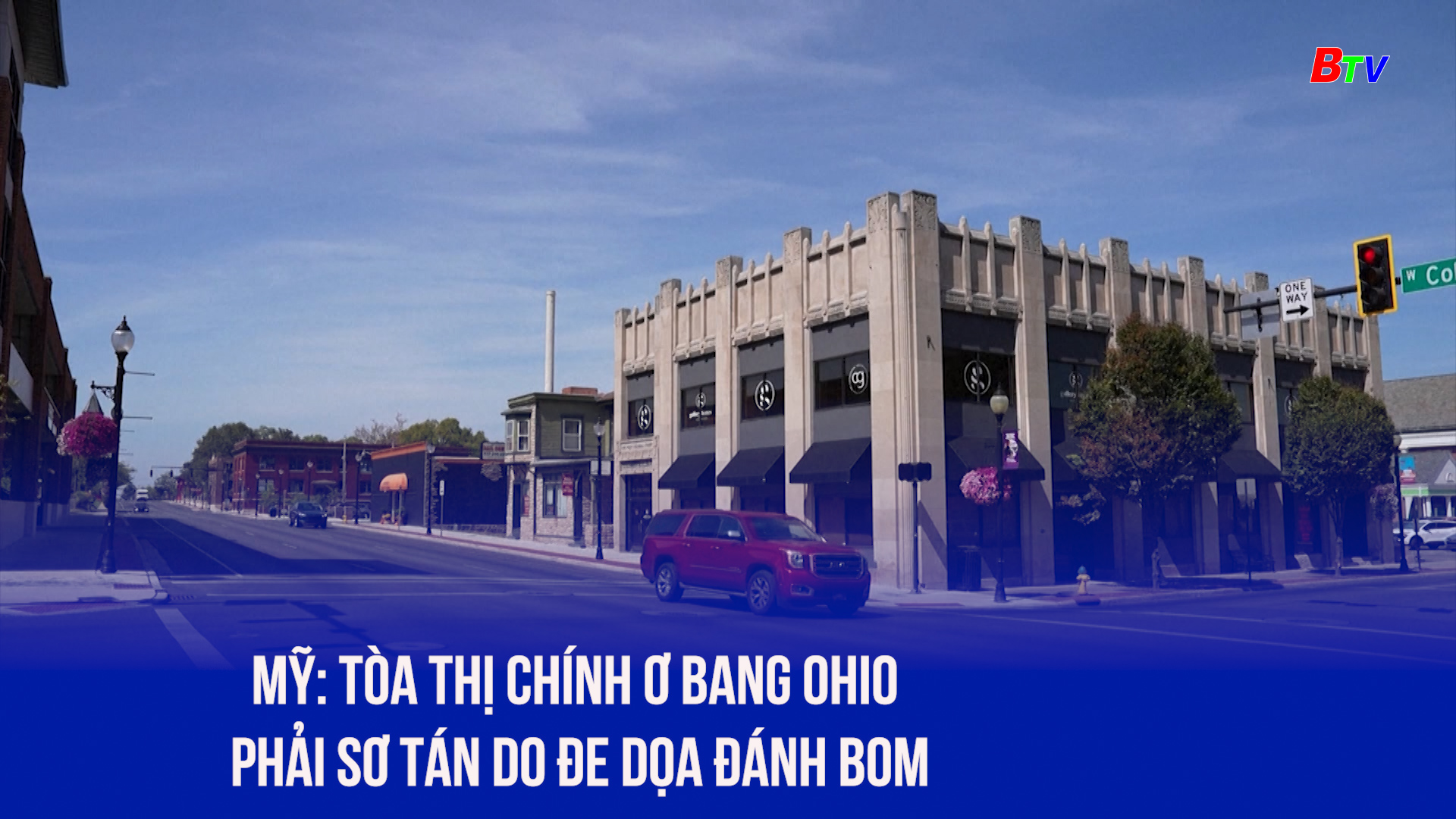 Mỹ: Tòa thị chính ở bang Ohio phải sơ tán do đe dọa đánh bom