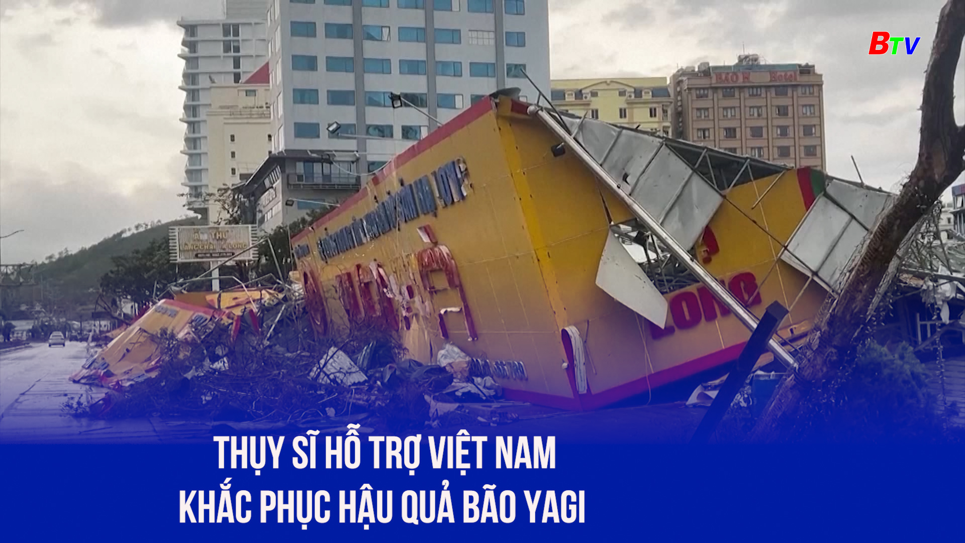 Thụy Sĩ hỗ trợ Việt Nam khắc phục hậu quả bão Yagi