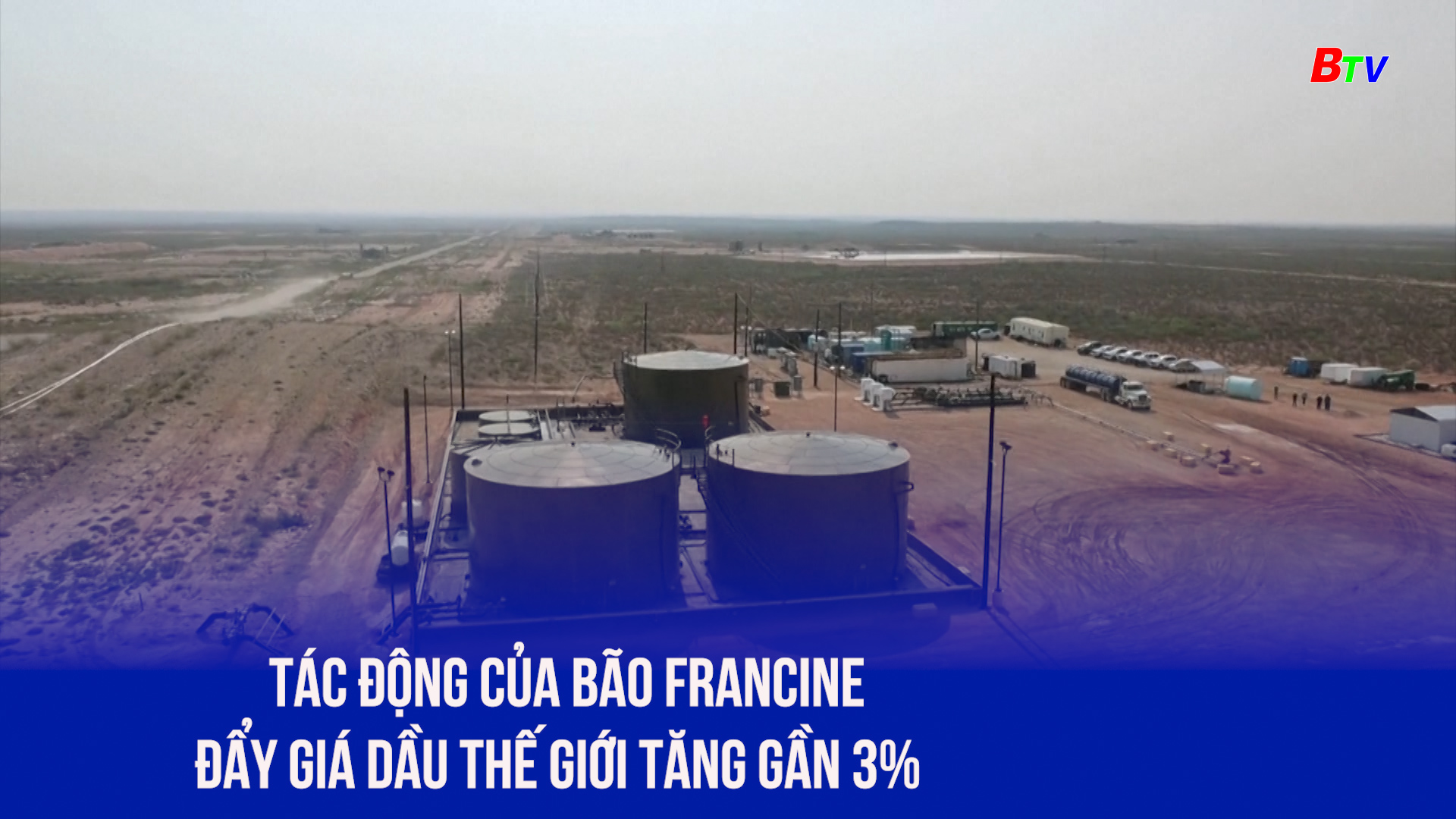 Tác động của bão Francine đẩy giá dầu thế giới tăng gần 3%