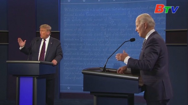 Nối lại tranh luận trực tiếp giữa hai ứng cử viên Tổng thống Mỹ