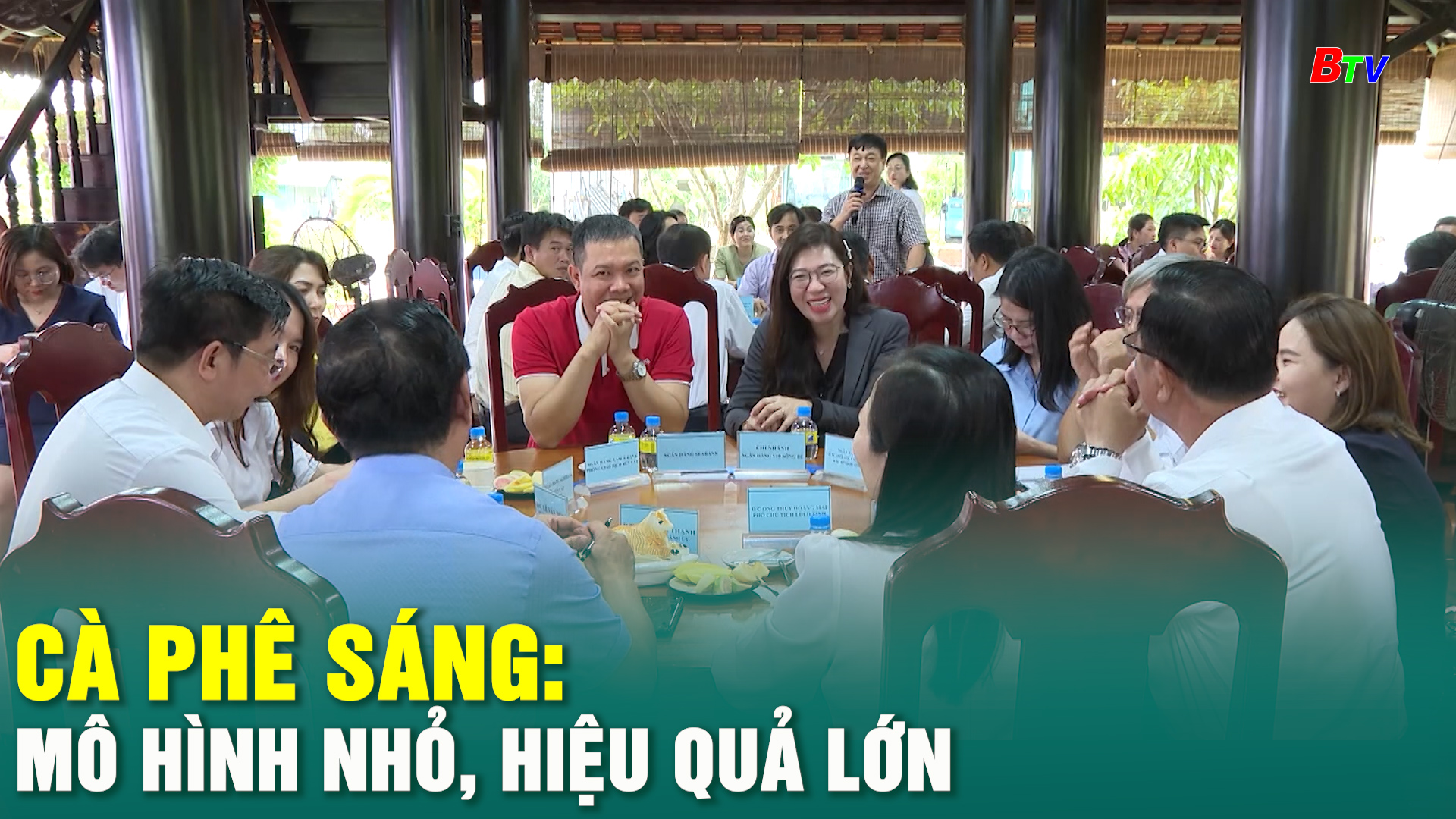 Cà phê sáng: Mô hình nhỏ, hiệu quả lớn