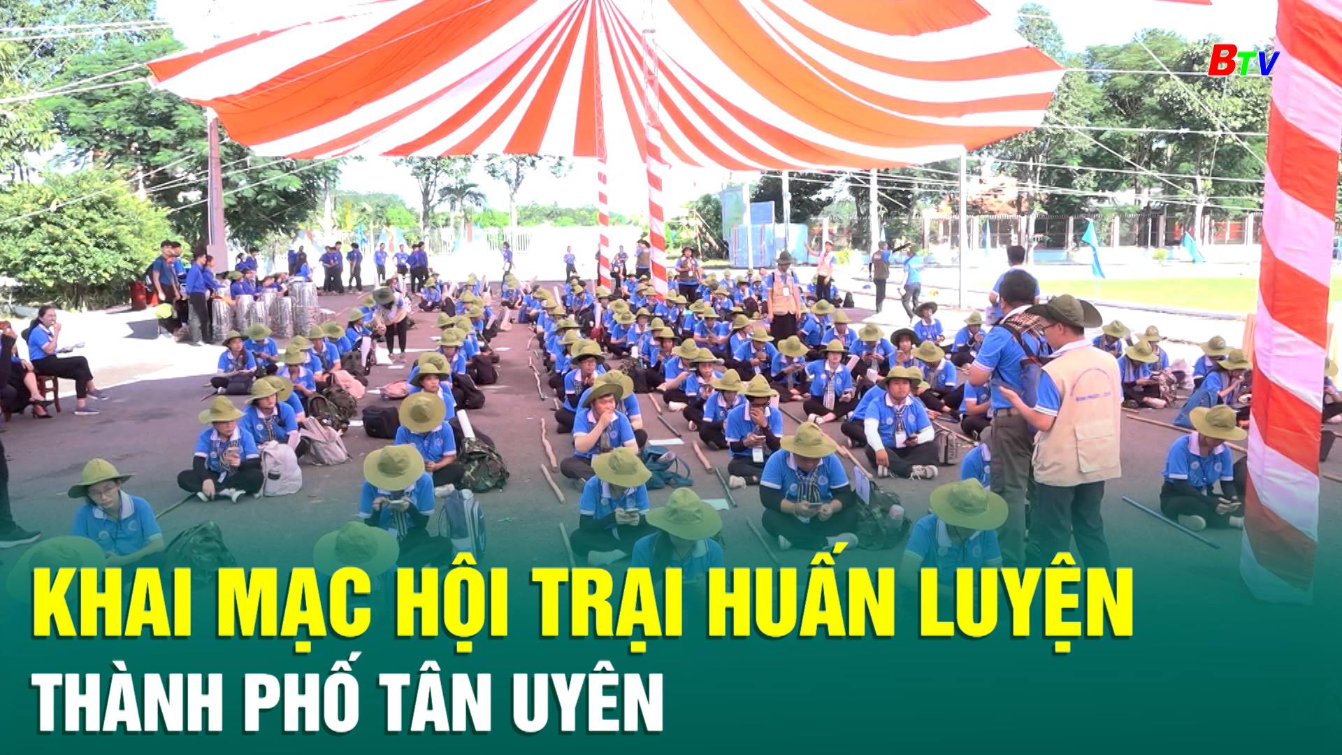 Khai mạc Hội trại huấn luyện thành phố Tân Uyên